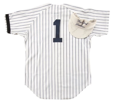 1989 Tony Ferrara New York Yankees Coaches Jersey With Lefty Gomez Armband Patch